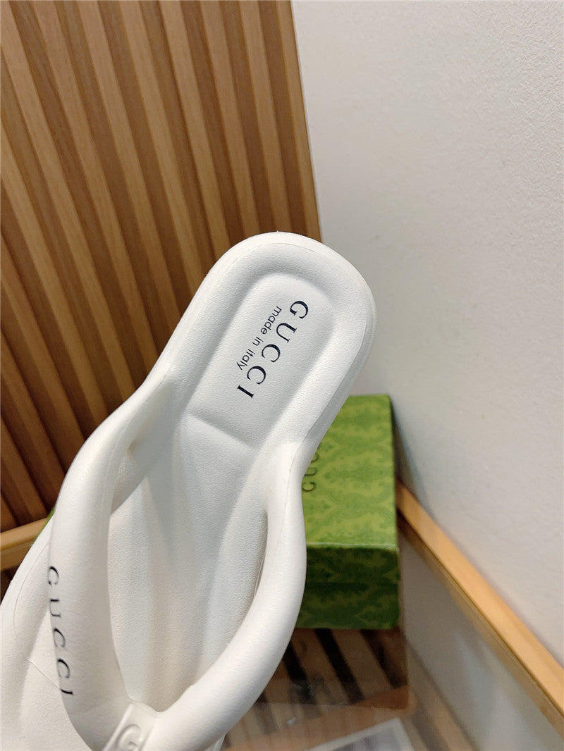 High Quality Luxury Gucci New Thick Bottom Flip Flops – Style 20403 product detail