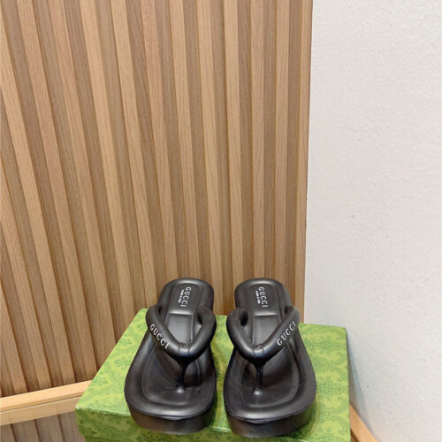 High Quality Luxury Gucci New Thick Bottom Flip Flops – Style 85939 product detail