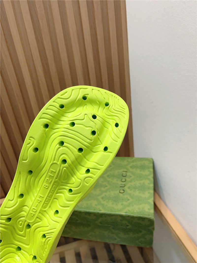 High Quality Luxury Gucci New Thick Bottom Flip Flops product detail