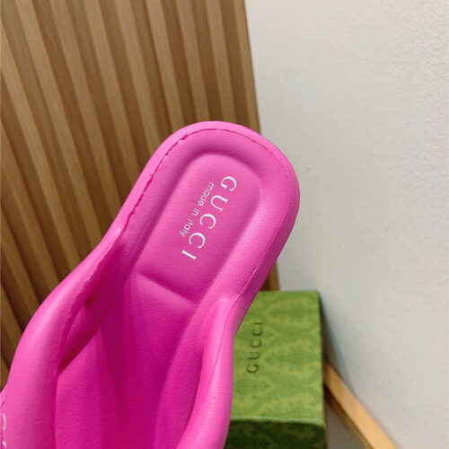 High Quality Luxury Gucci New Thick Bottom Flip Flops – Style 84243 product detail