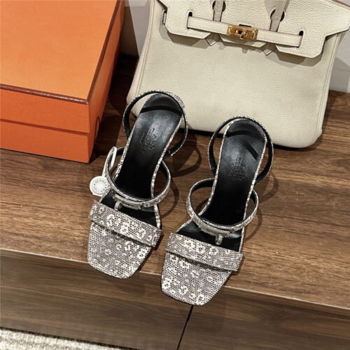 High Quality Luxury Hermes Glamor Sandals – Style 09987 product detail