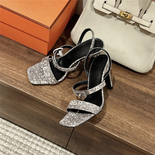 High Quality Luxury Hermes Glamor Sandals – Style 09987 alternate view
