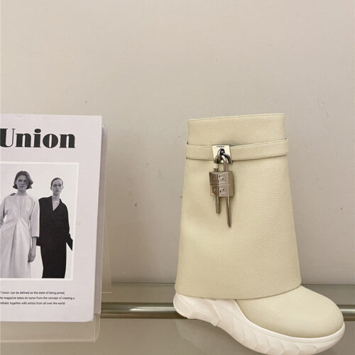 High Quality Luxury Givenchy Autumn/Winter Trendy Shark Boots – Style 38243 product detail