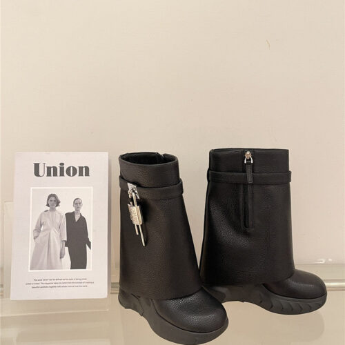 High Quality Luxury Givenchy Autumn/Winter Trendy Shark Boots – Style 00387