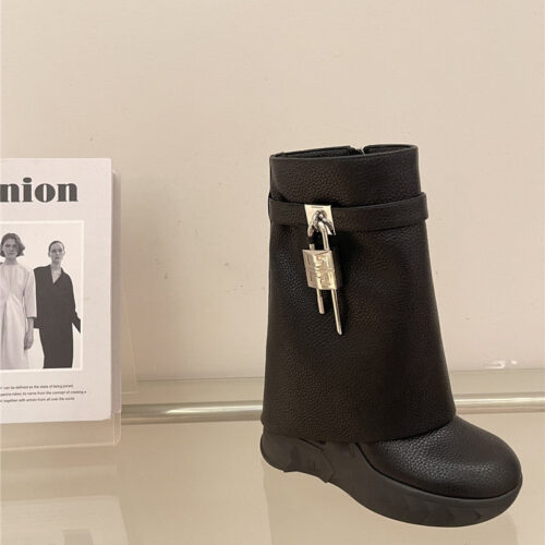 High Quality Luxury Givenchy Autumn/Winter Trendy Shark Boots – Style 00387 product detail