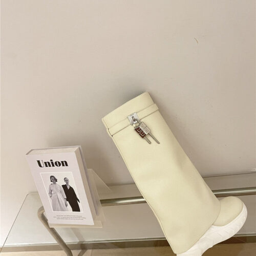 High Quality Luxury Givenchy Autumn/Winter Trendy Shark Boots – Style 96995 product detail