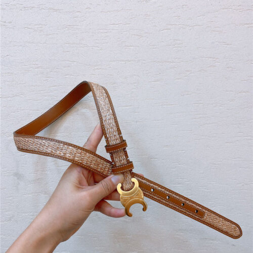 High Quality Luxury Celine Calfskin Belt alternate view