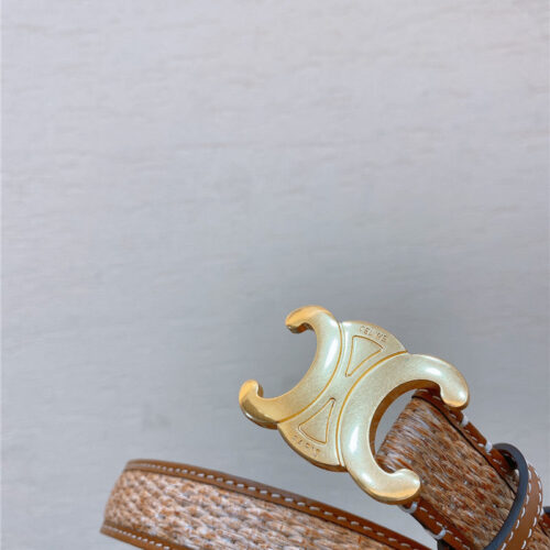 High Quality Luxury Celine Calfskin Belt product detail