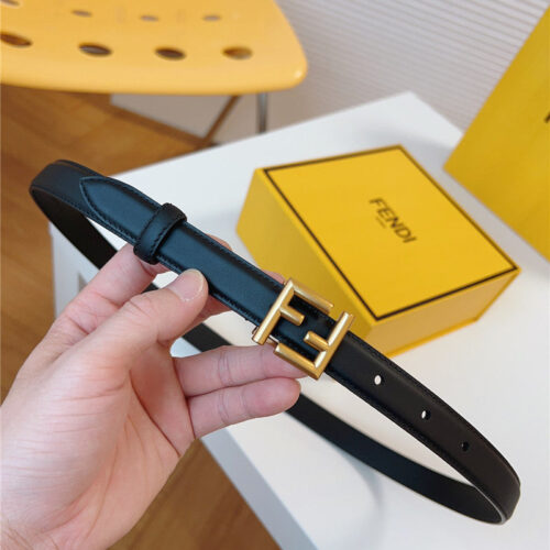 High Quality Luxury Fendi Womens Thin Belt – Style 89574