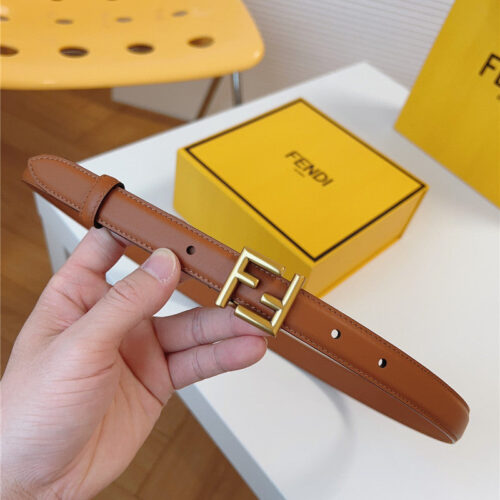 High Quality Luxury Fendi Womens Thin Belt – Style 55110
