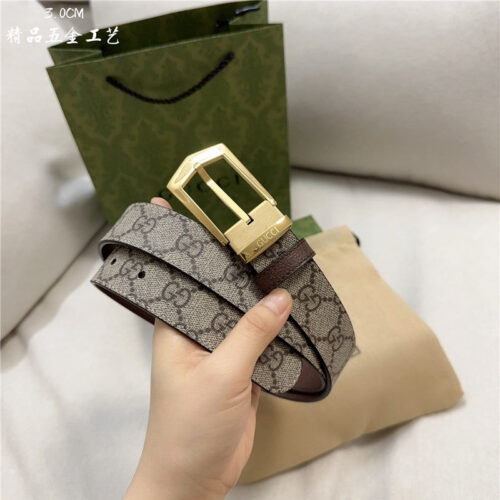 High Quality Luxury Gucci New Belt – Style 56198 alternate view