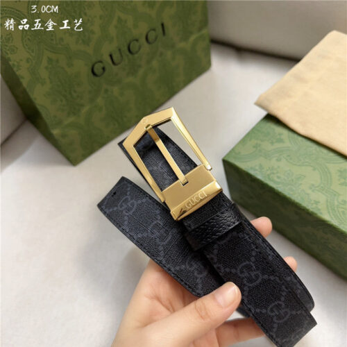 High Quality Luxury Gucci New Belt – Style 21734 alternate view