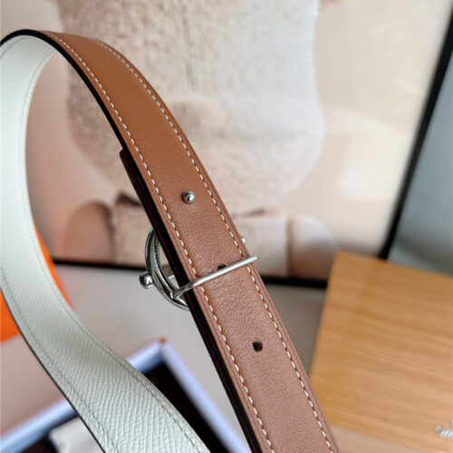 High Quality Luxury Hermes Mini Belt With Metal Buckle – Style 31238 product detail