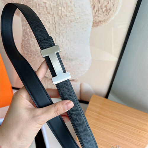 High Quality Luxury Hermes Mini Belt With Metal Buckle – Style 29542 alternate view