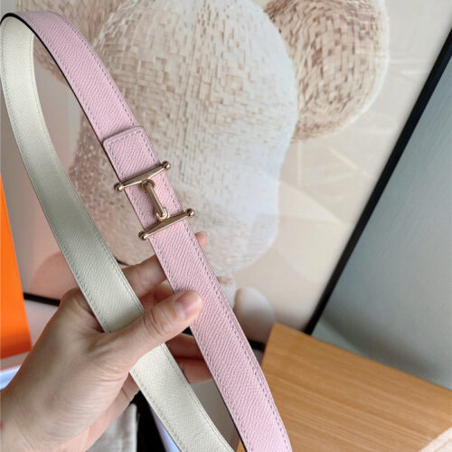 High Quality Luxury Hermes Mini Belt With Metal Buckle – Style 95078 alternate view