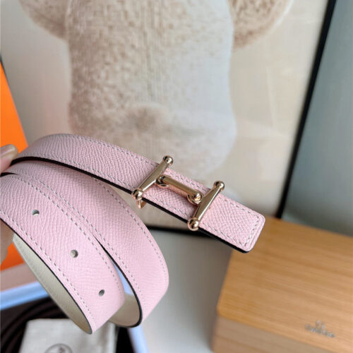 High Quality Luxury Hermes Mini Belt With Metal Buckle – Style 95078 product detail