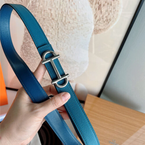 High Quality Luxury Hermes Mini Belt With Metal Buckle – Style 55526 product detail