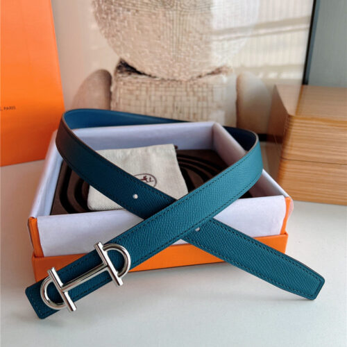 High Quality Luxury Hermes Mini Belt With Metal Buckle – Style 55526 alternate view