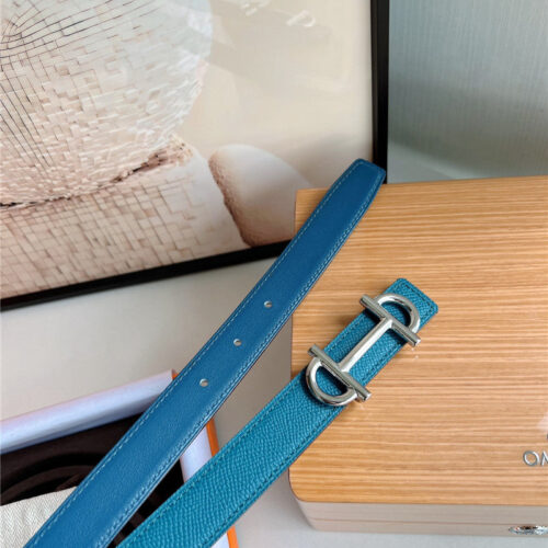 High Quality Luxury Hermes Mini Belt With Metal Buckle – Style 55526 product detail