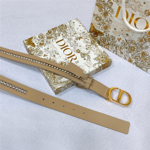 High Quality Luxury Dior Montaigne Cd Belt alternate view