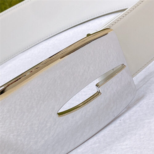 High Quality Luxury Gucci Vintage Letter G Buckle Wide Belt – Style 40870 product detail