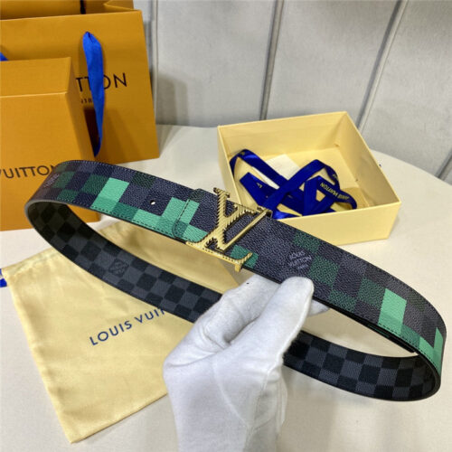 High Quality Luxury Louis Vuitton Reversible Belt – Style 56006