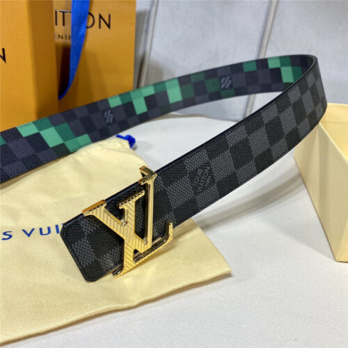High Quality Luxury Louis Vuitton Reversible Belt – Style 56006 product detail