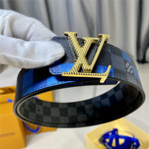 High Quality Luxury Louis Vuitton Reversible Belt alternate view