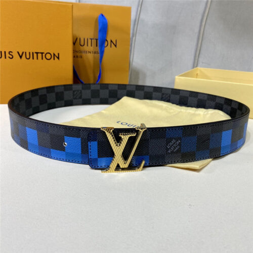 High Quality Luxury Louis Vuitton Reversible Belt