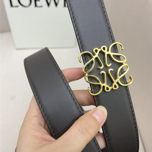 High Quality Luxury Loewe Simple And Versatile Belt – Style 92774 alternate view