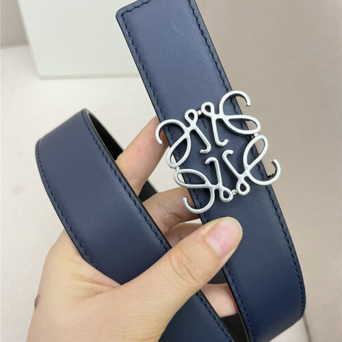 High Quality Luxury Loewe Simple And Versatile Belt – Style 58310 alternate view