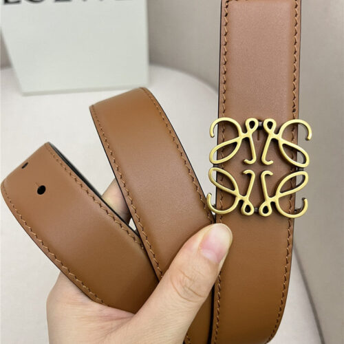 High Quality Luxury Loewe Simple And Versatile Belt – Style 56614 alternate view
