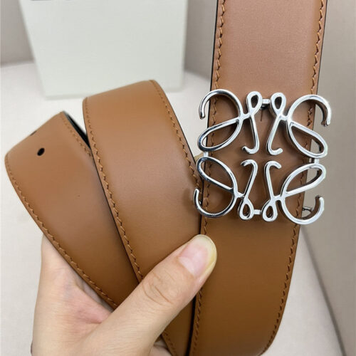 High Quality Luxury Loewe Simple And Versatile Belt – Style 22150 alternate view
