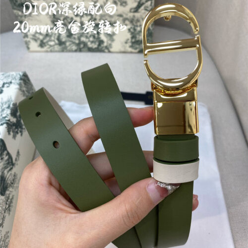 High Quality Luxury Dior Classic Style Belt – Style 76678 alternate view