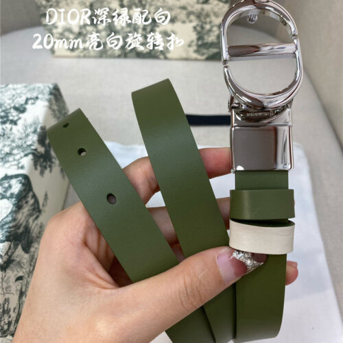 High Quality Luxury Dior Classic Style Belt – Style 09446 alternate view