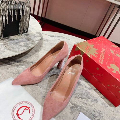 High Quality Luxury Christian Louboutin Banana Heel Pumps – Style 79156