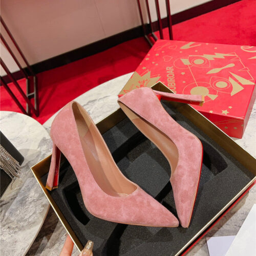 High Quality Luxury Christian Louboutin Banana Heel Pumps – Style 79156 product detail