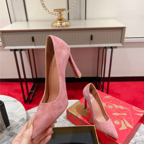 High Quality Luxury Christian Louboutin Banana Heel Pumps – Style 79156 product detail