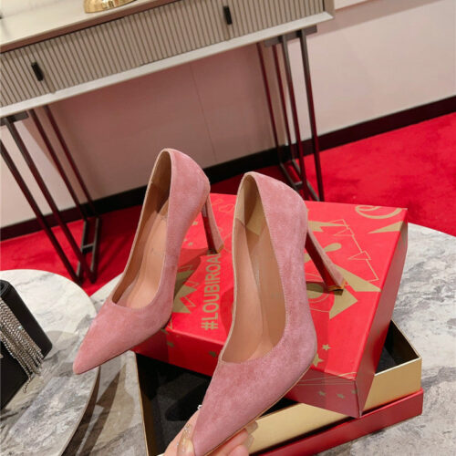 High Quality Luxury Christian Louboutin Banana Heel Pumps – Style 79156 product detail
