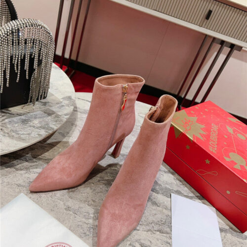 High Quality Luxury Christian Louboutin Banana Heel Boots
