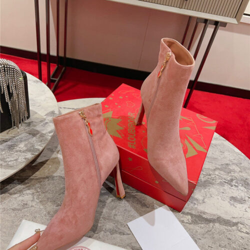 High Quality Luxury Christian Louboutin Banana Heel Boots alternate view