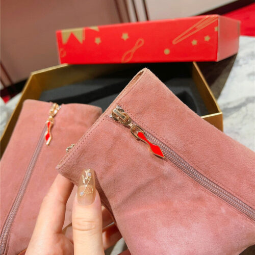 High Quality Luxury Christian Louboutin Banana Heel Boots product detail