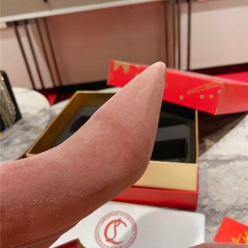 High Quality Luxury Christian Louboutin Banana Heel Boots product detail
