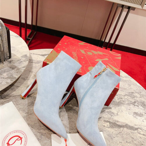 High Quality Luxury Christian Louboutin Banana Heel Boots – Style 13620 alternate view