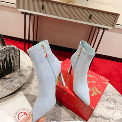High Quality Luxury Christian Louboutin Banana Heel Boots – Style 13620 product detail