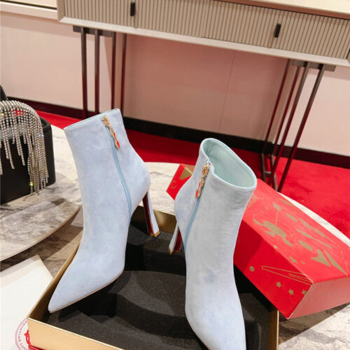 High Quality Luxury Christian Louboutin Banana Heel Boots – Style 13620 product detail