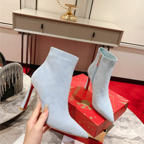 High Quality Luxury Christian Louboutin Banana Heel Boots – Style 13620 product detail