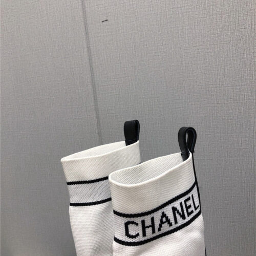 High Quality Luxury Chanel Diamond Double C Buckle Stiletto Boots – Style 85318 product detail