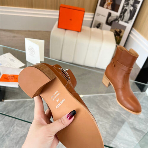 High Quality Luxury Hermes Kelly Buckle Rider Boots product detail