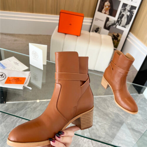 High Quality Luxury Hermes Kelly Buckle Rider Boots product detail